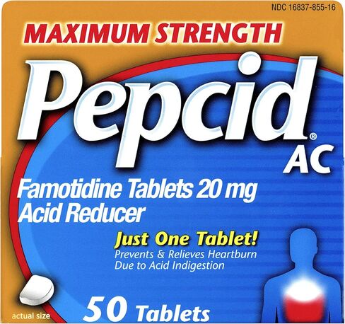 أقراص Pepcid AC للحد الأقصى من الحموضة 50 عصام in Kuwait