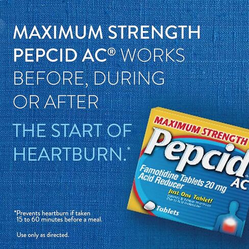 أقراص Pepcid AC للحد الأقصى من الحموضة 50 عصام in Kuwait