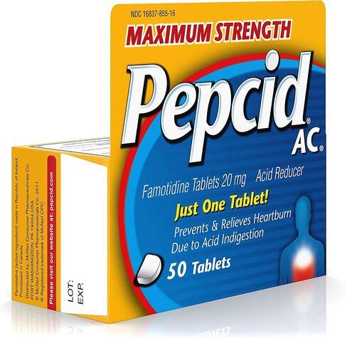 أقراص Pepcid AC للحد الأقصى من الحموضة 50 عصام in Kuwait