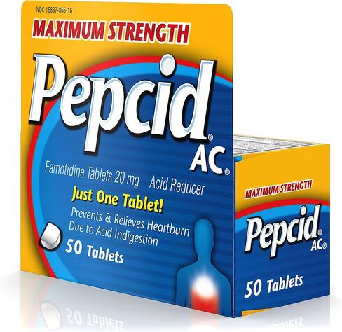أقراص Pepcid AC للحد الأقصى من الحموضة 50 عصام in Kuwait