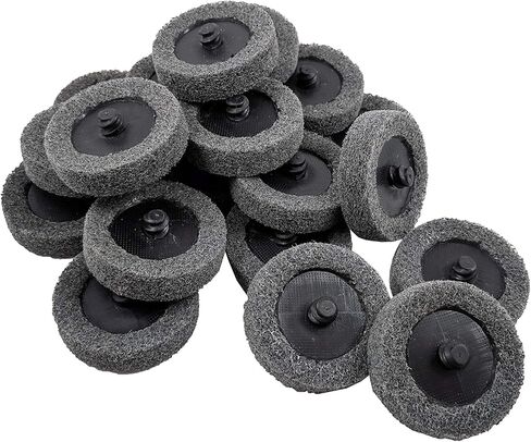 صنجولد ابراسيفيز قرص تحضير سطح العجلة الموحد فائق النعومة من النوع R سريع التغيير بلون رمادي من نوع ار 74919 (20 قطعة)، 2 انش in Kuwait