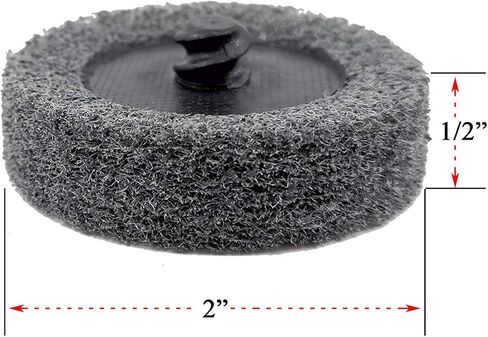 صنجولد ابراسيفيز قرص تحضير سطح العجلة الموحد فائق النعومة من النوع R سريع التغيير بلون رمادي من نوع ار 74919 (20 قطعة)، 2 انش in Kuwait