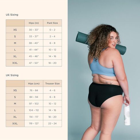 saalt Reusable Period Underwear - Comfortable, Thin, and Keeps You Dry from All Leaks (Cotton, Brief) in Saudi Arabia
