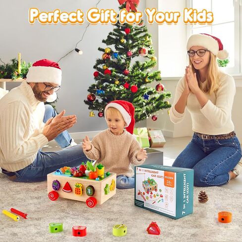 Toddlers Montessori Wooden Educational Toys for Baby Boys Girls Age 2 3 4 Year Old, Carrot Harvest Game, Fine Motor Skills Wooden Shape Sorter Easter Birthday Gifts for Kids 2 3 4 in Kuwait