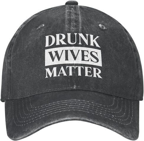 Funny Gift Hat Drunks Wives Matter Hat for Men Baseball Hat Vintage Cap in Saudi Arabia