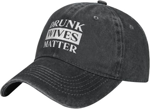Funny Gift Hat Drunks Wives Matter Hat for Men Baseball Hat Vintage Cap in Saudi Arabia