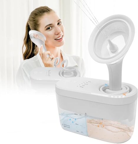 مجموعة إزالة شمع الأذن الكهربائية - منتجات العناية بالأذن مع نظام تنظيف الري ومنظف الأذن الكهربائي ومنشفة شمع الأذن - هدايا مثالية لعيد الحب للزوجة in Kuwait