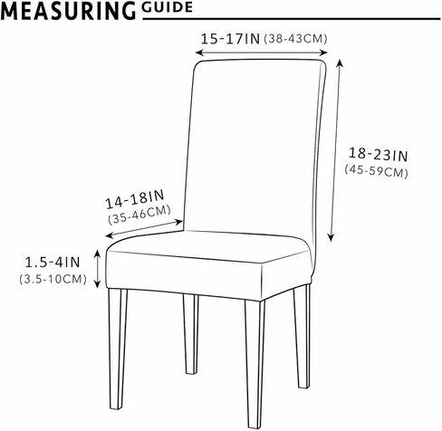 أغطية كراسي غرفة الطعام من Texupday مجموعة من 4 أغطية مقاعد كرسي بارسونز للمنزل والحفلات وأغطية كراسي قابلة للتمدد مع خياطة بلونين (أزرق-رمادي فاتح) in Kuwait