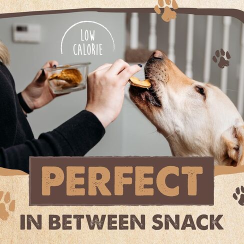 شرائح البطاطا الحلوة للكلاب من مايتي باو ناتشورالز | بطاطس حلوة مجففة طبيعية 100% للكلاب، بطاطا حلوة مجففة قليلة الدسم، مضغ البطاطا الحلوة للكلاب، بطاطا حلوة وجبات خفيفة للحيوانات الأليفة in Kuwait