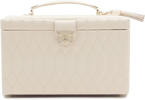وولف حقيبة مجوهرات كبيرة من كارولين، لون عاجي in Kuwait