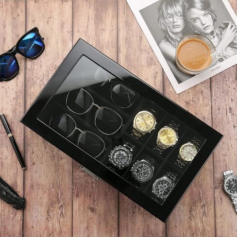 ProCase Men's Jewelry Box Bundle with Hat Organizer Travel Case in Saudi Arabia