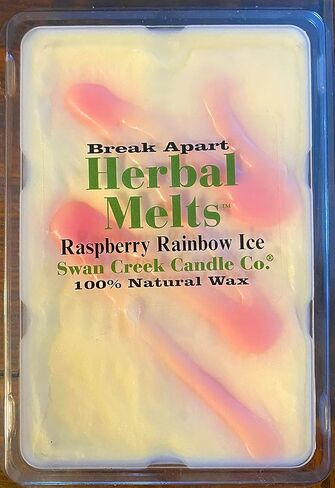 شركة سوان كريك كاندل كو. التوت قوس قزح الجليد الصويا رذاذ تذوب 5.25 أوقية in Kuwait