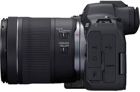 Canon EOS R6 Mark II Mirrorless Camera with 24-105mm f/4-7.1 is STM Lens + EF 75-300mm f/4-5.6 III Lens + 2pc 64GB Memory Cards + Filters + TTL Flash & More in Saudi Arabia
