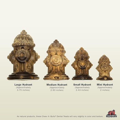 Redbarn Chew-A-Bulls (Size: Large, Shape: Hydrant, 6-Count (Pack of 1)) in Kuwait