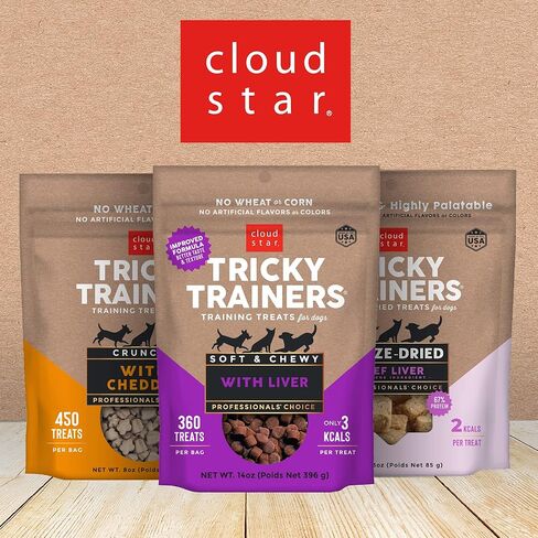 حذاء Cloud Star Crunchy Tricky Trainers، سمك السلمون، 8 أونصة (عبوة من 4 قطع) in Kuwait