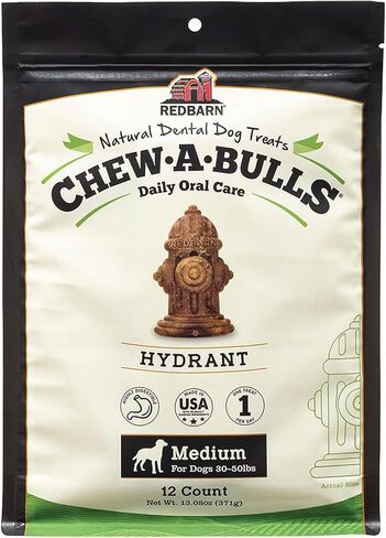 Redbarn Chew-A-Bulls (Size: Large, Shape: Hydrant, 6-Count (Pack of 1)) in Kuwait