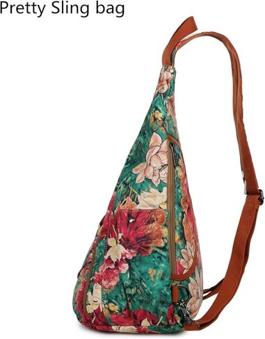 حقيبة ظهر نسائية ملونة من Baosha حقيبة ظهر كروس للكتف حقيبة نهارية كاجوال للسفر والتنزه سيرًا على الأقدام XB-10 in Kuwait