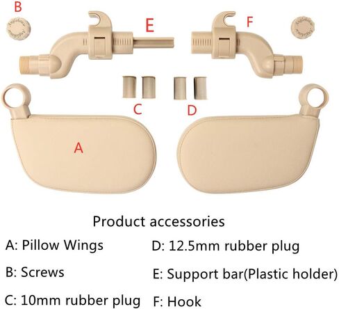 JSKRL Car Headrest Pillow, 360°Adjustable PU Leather Car Seat Head Neck Support Rest Cushion Both Kids Adults for Travel Sleeping in Saudi Arabia