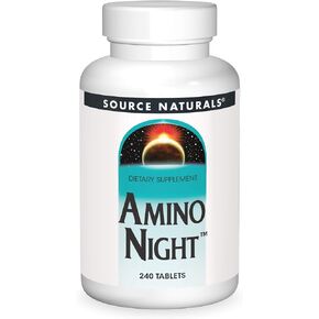 Source Naturals Amino Night - Advanced Amino Acid Formula - 240 Tablets in Saudi Arabia