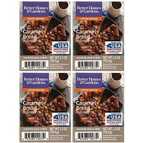 Better Homes and Gardens Caramel Bread Pudding Scented Wax Cubes - 4-Pack in Saudi Arabia