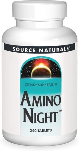 Source Naturals Amino Night - Advanced Amino Acid Formula - 240 Tablets in Saudi Arabia