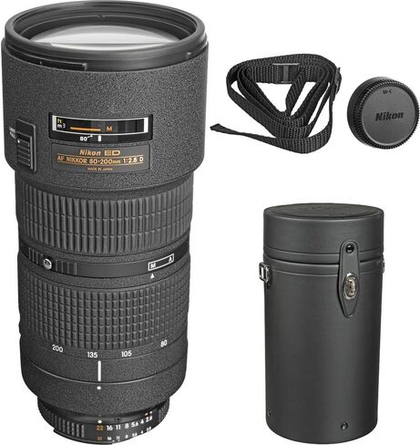 Nikon 80-200mm F/2.8D ED AF Zoom-Nikkor Lens1986 - (Renewed) in Saudi Arabia