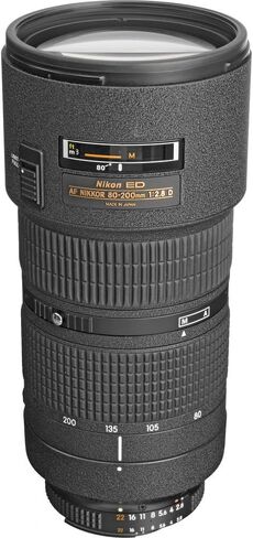 Nikon 80-200mm F/2.8D ED AF Zoom-Nikkor Lens1986 - (Renewed) in Saudi Arabia