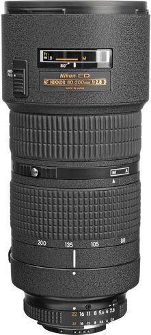 Nikon 80-200mm F/2.8D ED AF Zoom-Nikkor Lens1986 - (Renewed) in Saudi Arabia