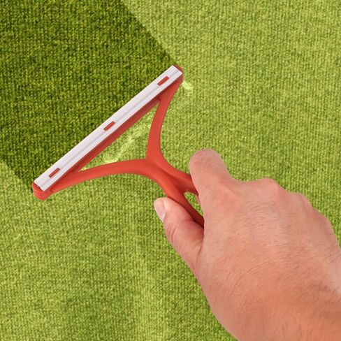 4 Pcs Pet Hair Remover for Couches, Cat and Dog Fur Hair Removal Tool, Reusable Lint Pet Hair Carpet Cleaner Brush Remover Rake Reusable for Clothes/Furniture/Carpet/Rugs/Car Seats/Bedding in Kuwait