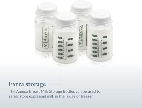اميدا تتضمن مجموعة ملحقات ضخ الثدي ما يلي: (10) وسادات رضاعة ممتازة للاستعمال مرة واحدة، (20) كيس حليب ستور اند بور مع (2) محولات، (4) زجاجات تخزين الحليب، إرشادات تخزين الحليب in Kuwait
