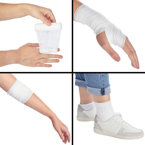 48 Pack 4 Inch Gauze Bandage Roll, Rolled Gauze Wrap (2.6 Yards) in Saudi Arabia