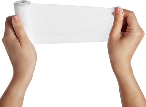 48 Pack 4 Inch Gauze Bandage Roll, Rolled Gauze Wrap (2.6 Yards) in Saudi Arabia
