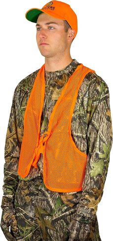 Hunters Specialties Safety Vest, Blaze Orange, One Size in Saudi Arabia