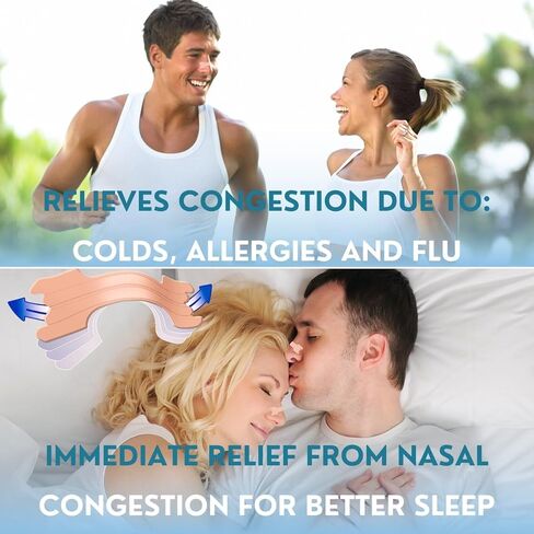 Orapink Nasal Strips|Extra Strength|Nasal Congestion Relief|Help Stop Snoring|Snoring Solutions|Anti-Snoring Device|Large in Kuwait