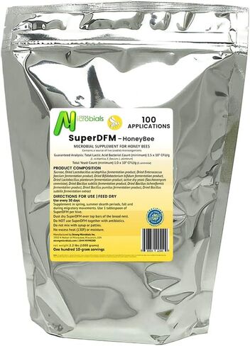 Strong Microbials SuperDFM-Honeybee, Probiotic for Bees, 100 Applications in Saudi Arabia