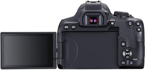 كاميرا Canon EOS Rebel T8i DSLR مع عدسة تكبير STM مقاس 18-55 مم F/4-5.6 STM + عدسة STM مقاس 55-250 مم f/4-5.6 + بطاقات ذاكرة سعة 64 جيجابايت، وحزمة صور احترافية (42 قطعة) in Saudi Arabia