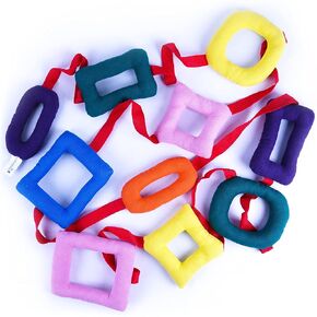 Excellerations Shapes Walking Rope for Kids Classroom Supplies(14-1/2' Long) (Item # WALKROPE)