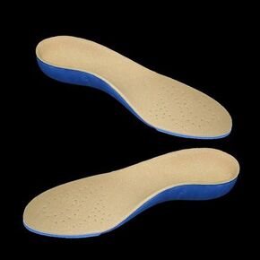 HappyStep Orthotic Arch Support Insoles Provide Firm and Customized Support for People with Diabetes, Arthritis, Flat Feet and Other Common Foot Problem (Men Size 9-10 or Women Size 10-11) in Kuwait
