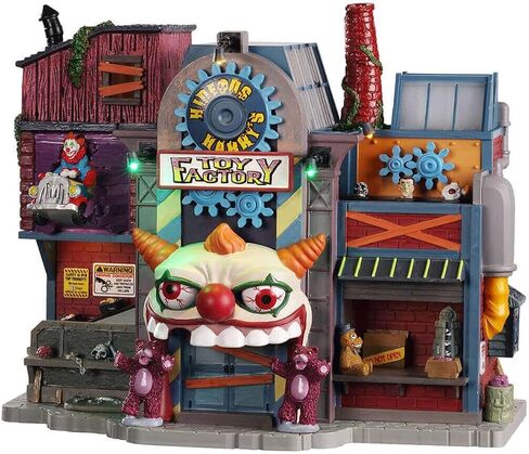 Spooky Town Lemax Hideous Harry’S Toy Factory #05603 in Saudi Arabia