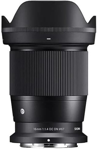Sigma 16mm f/1.4 DC DN Contemporary Lens for Nikon Z Mount with Advanced Accessory & Travel Bundle | 402973 | Sigma 16mm f/1.4 Nikon Z Lens in Kuwait