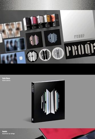 BTS Proof Anthology Album Compact Edition Contents+1p Folding Poster On Pack+Tracking Sealed in Saudi Arabia