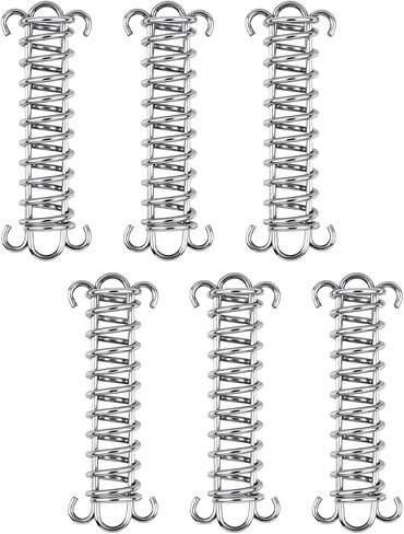 YCConcept Camping Tent Accessories 6 Pieces Tension Spring Tent Rope Fixed Buckle Tensioner in Saudi Arabia