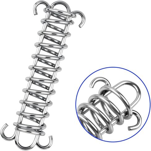 YCConcept Camping Tent Accessories 6 Pieces Tension Spring Tent Rope Fixed Buckle Tensioner in Saudi Arabia