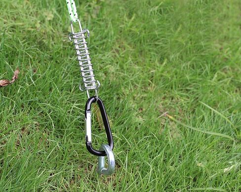 YCConcept Camping Tent Accessories 6 Pieces Tension Spring Tent Rope Fixed Buckle Tensioner in Saudi Arabia