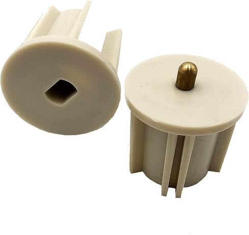 قابس قابض عالمي U/D Quansheng للتركيب والاستبدال، مناسب للعديد من دعامات التثبيت (38 مم، بيج) in Kuwait