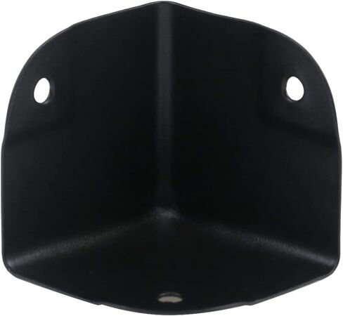 16 قطعة من واقي الزوايا المعدنية السوداء من Antrader، واقي حافة صندوق 1.57 بوصة، واقي زوايا سماعات الخزانات المعدنية (40 × 40 × 40 مم) in Kuwait