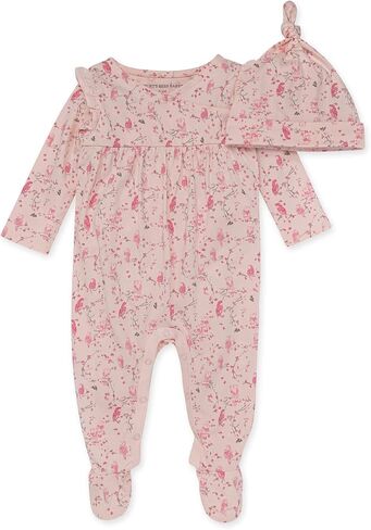 Burt's Bees Baby Baby Girls' Romper Jumpsuit, 100% Organic Cotton One-Piece Coverall, Hoot Hoot, 3 Months in Saudi Arabia