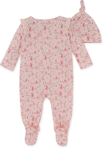 Burt's Bees Baby Baby Girls' Romper Jumpsuit, 100% Organic Cotton One-Piece Coverall, Hoot Hoot, 3 Months in Saudi Arabia