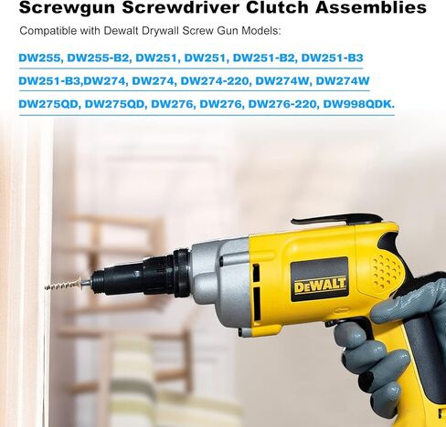 429634-00 Clutch Assemblies FOR DEW-ALT Drywall/Framing Screwdriver Screw Gun DW276 DW255 DW251 DW274 DW998QDK DW275QD in Kuwait