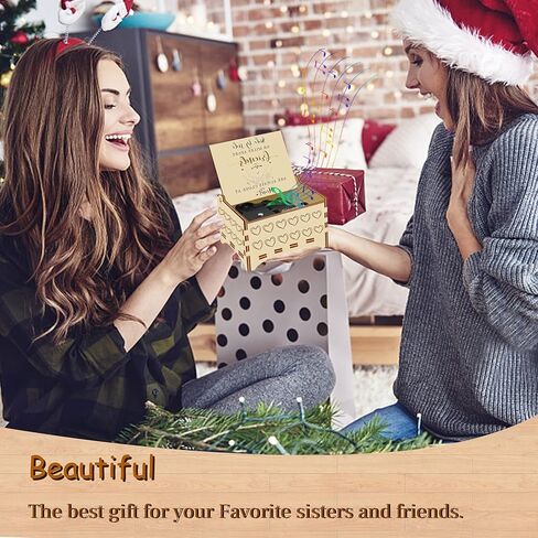 JYPLKCMT هدايا لصديق للنساء، هدايا للأخت من أخت، يو آر ماي صن شاين ميوزيك بوكس، هدايا عيد ميلاد الصداقة من أفضل صديق، جنبا إلى جنب أو مايل، الأصدقاء قريبون دائمًا في القلب in Kuwait